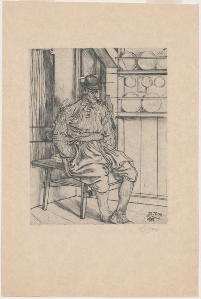 Fisherman from Marken by Jan Toorop