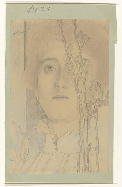 Portrait of an Unknown Woman by Jan Toorop