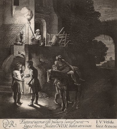 The Good Samaritan. (undated) by Jan Van de Velde