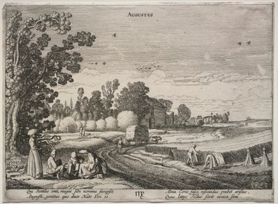 The Twelve Months: August by Jan Van de Velde