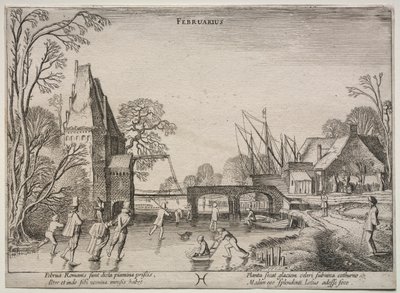 The Twelve Months: February by Jan Van de Velde