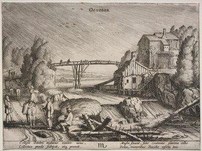 The Twelve Months: October by Jan Van de Velde