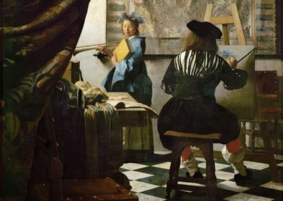 The Art of Painting by Jan Vermeer van Delft