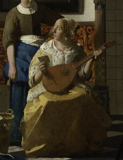 The Love Letter by Jan Vermeer van Delft