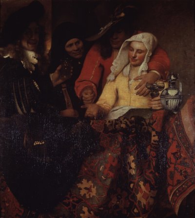 The Procuress, 1656 by Jan Vermeer van Delft