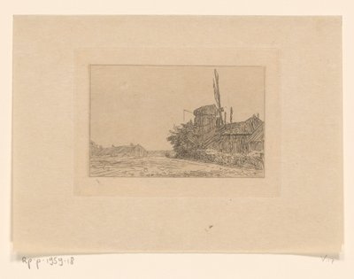 Mill in Laren by Jan Veth