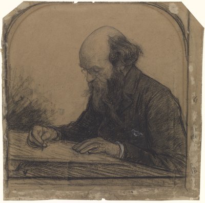 Portrait of Petrus Josephus Hubertus Cuypers by Jan Veth