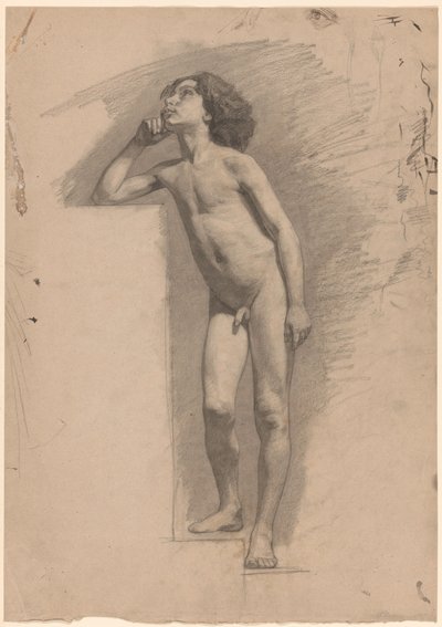 Standing Naked Boy by Jan Veth