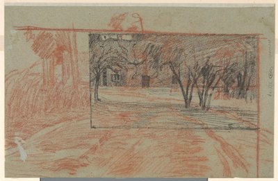 Two Landscape Studies, Intermixed by Jan Veth