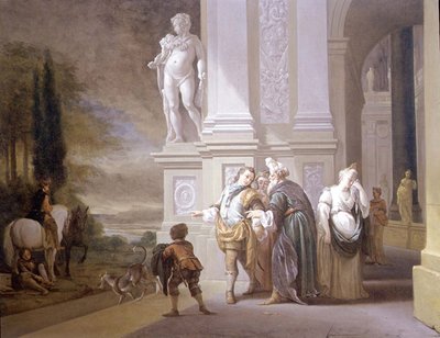 The Departure of the Prodigal Son by Jan Baptist Weenix