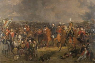 The Battle of Waterloo. 1824 by Jan Willem Pieneman