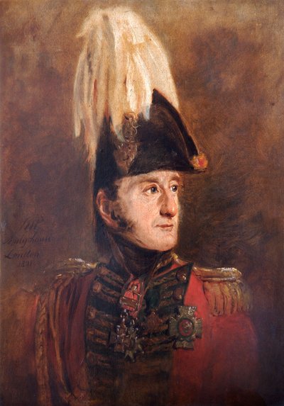 General Lord Edward Somerset by Jan Willem Pieneman