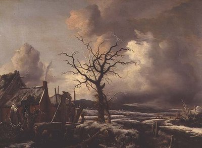 A Winter Landscape by Jan Wouwerman