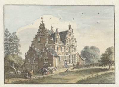The House Den Dam near Zutphen by Jan de Beijer