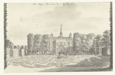 The House at Ankeveen by Jan de Beijer