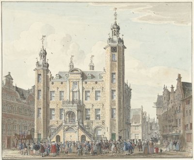 The Town Hall of Venlo by Jan de Beijer