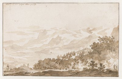 Tusculum (Frascati) from the Southwest by Jan de Bisschop