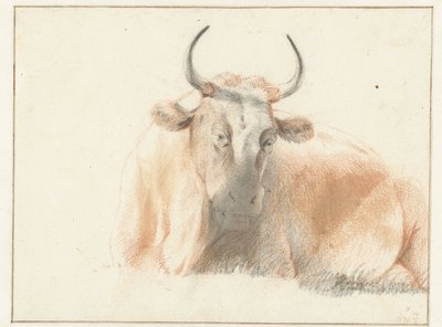 Lying Cow by Jan de Bray (possibly)