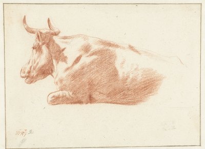 Lying Cow by Jan de Bray