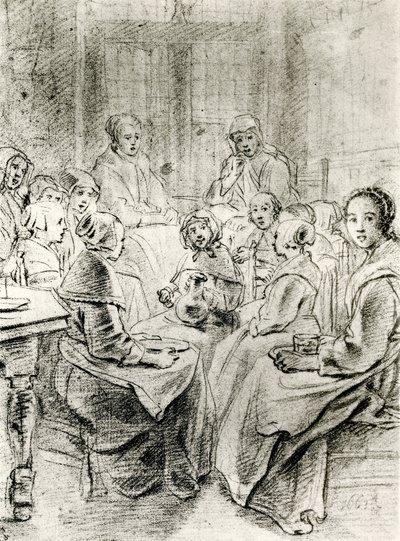 Orphanage by Jan de Bray