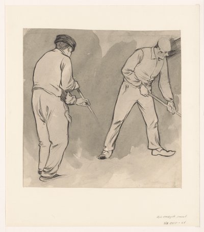 Two Workers by Jan de Waardt