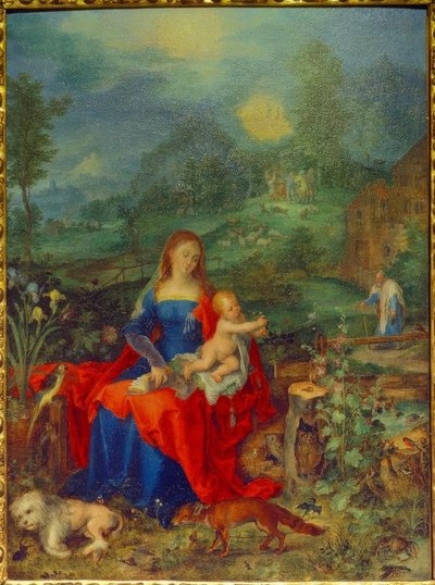 Mary with Many Animals by Jan the Elder Brueghel