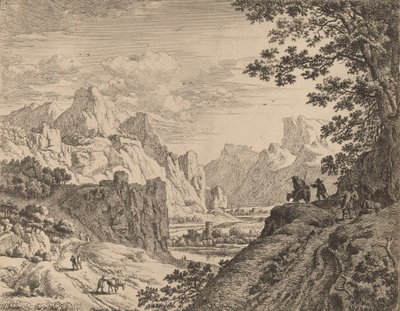 View of the River Rhine by Jan van Aken