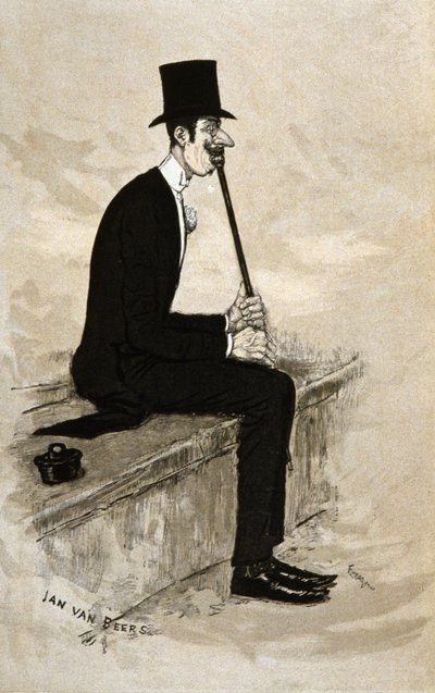 A Parisian Society man by Jan van Beers
