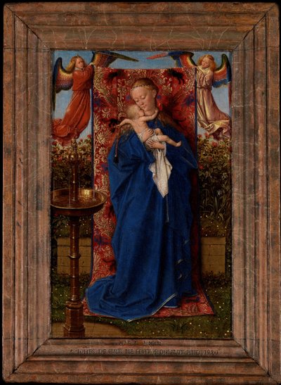Madonna and Child at the Fountain by Jan van Eyck