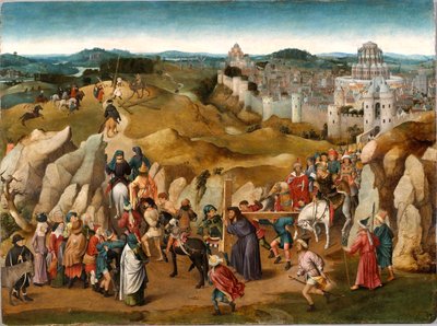 The Way to Calvary by Jan van Eyck