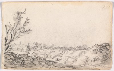 A Dune Landscape by Jan van Goyen