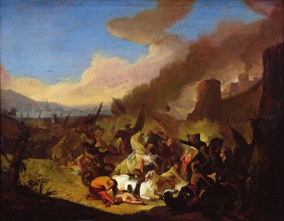 Scene of a Battle by Jan van Huchtenburgh