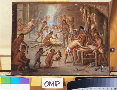 Indians as Cannibals by Jan van Kessel