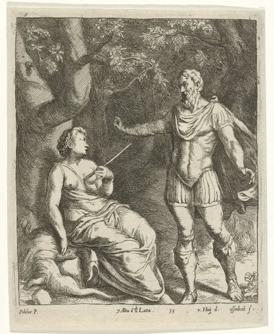 Cephalus and Procris by Jan van Ossenbeeck