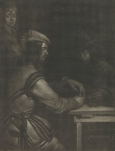 Scene at an Inn by Jan van Somer