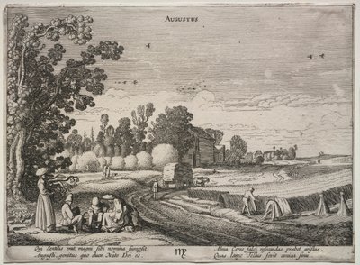 The Twelve Months: August by Jan van de Velde II