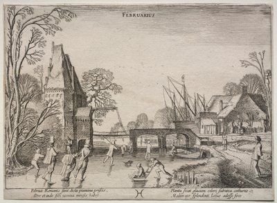 The Twelve Months: February by Jan van de Velde II