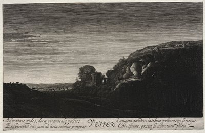 Times of Day: Vespers by Jan van de Velde II