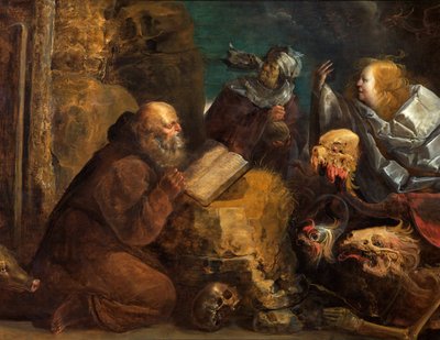The Temptation of St. Anthony by Jan van de Venne