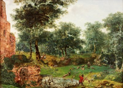 Wooded Landscape by Jan van der Heyden