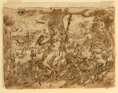 Diana (Venatio) by Jan van der Straet, called Stradanus