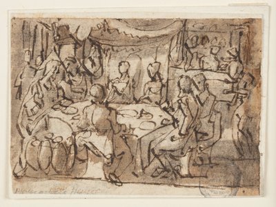 Marriage at Cana by Jan van der Straet, called Stradanus