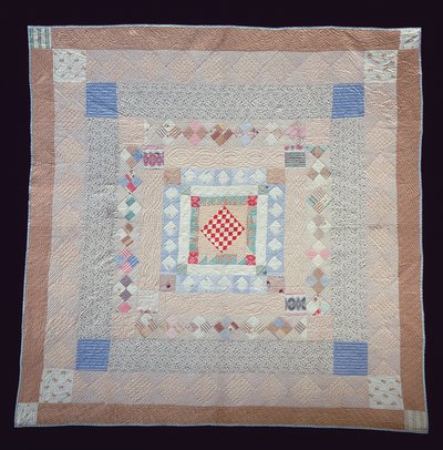Patchwork Quilt, c.1860 by Jane Pizar
