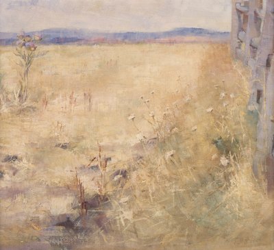 Ploughland in Summer, c.1900 by Jane Price