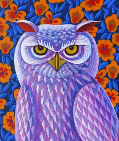 Snowy Owl, 2013 by Jane Tattersfield