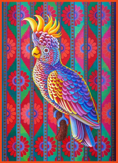 Yellow-crested Cockatoo, 2022 by Jane Tattersfield