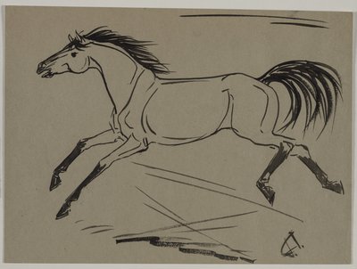 Running Horse by Jane Travis