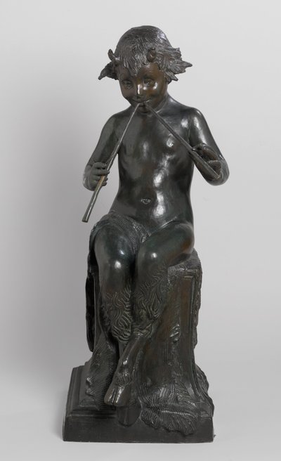 Seated Faun by Janet Scudder