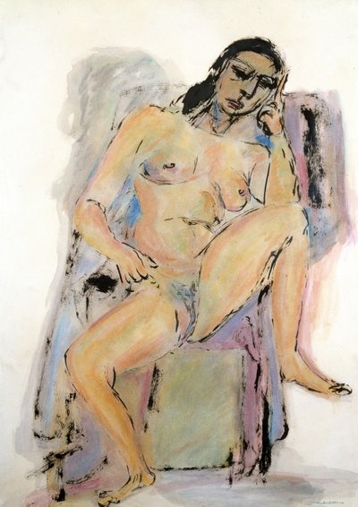 Seated Nude by Jankel Adler