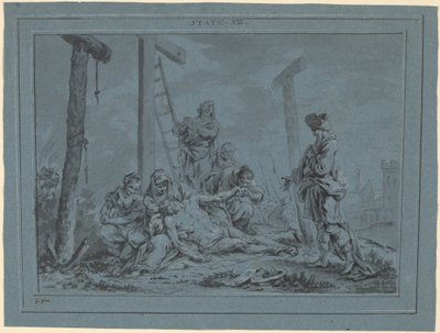 The Lamentation by Januarius Zick